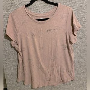 Old Navy Purple Zodiac T Shirt Size Medium